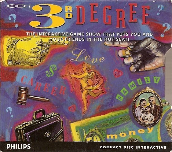 3rd Degree box art for CD-i